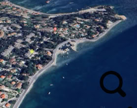 Vue aérienne Port-Tamaris